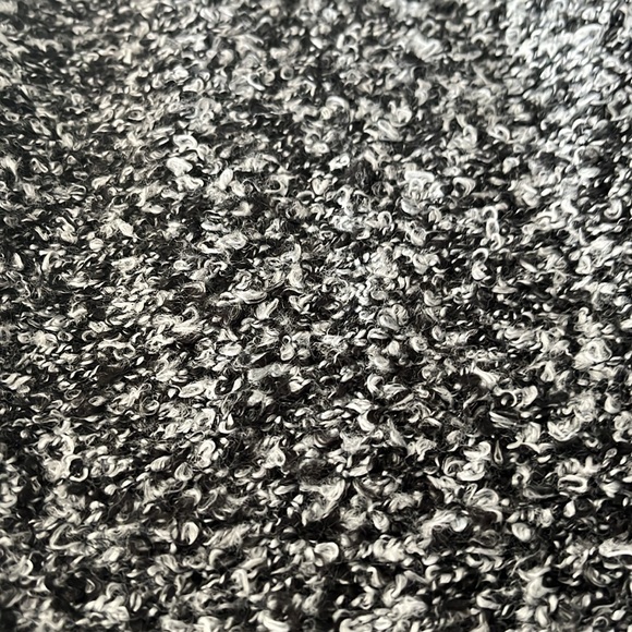 Boucle Knit Cowl Neck Poncho - Picture 2 of 4